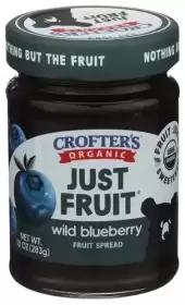 Crofter'S Organic, Organic Just Fruit? Spread, Wild Blueberry, 10 Oz (283 G)
