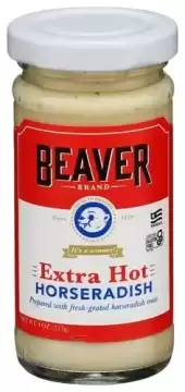 Beaver, Horseradish Extra Hot, 4 Oz