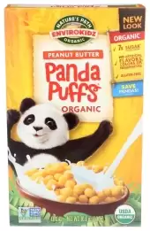 Envirokidz Organic, Panda Puffs Peanut Butter, 10.6 Oz