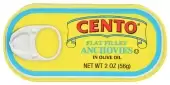 Cento Flat Filet Anchovies In Oil 2 Oz