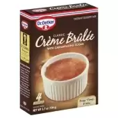 Dr. Oetker Organics Creme Brulee 3.7 Ounce