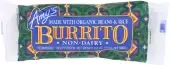 Non-Dairy Organic Bean And Rice Frozen Burrito