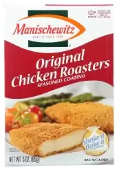 Manischewitz Original Chicken Roasters, Seasoned Coating