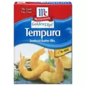 Mccormick Golden Dipt Tempura Seafood Batter Mix 8 Oz Box