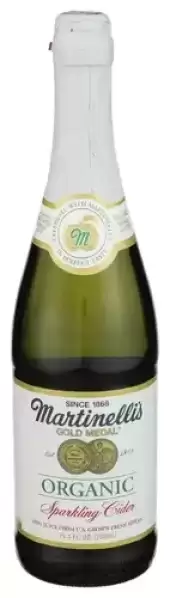 Martinelli S Gold Medal Organic Sparkling Cider 25.4 Fl Oz