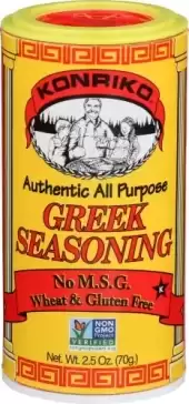 Konriko Authentic All Purpose Greek Seasoning (No M.S.G., Wheat & Gluten Free)