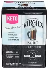 Zero Sugar Rootbeer, Pack Of 4