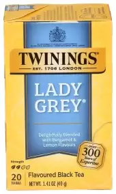 Twinings Lady Grey Black Tea | 20 Bags