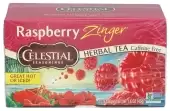 Celestial Seasonings Raspberry Zinger Herbal Tea - Caffeine Free | 20 Bags
