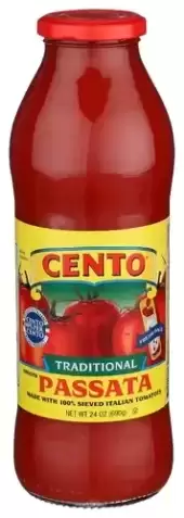 Cento Khrm00037621 24 Oz Traditional Passata Sauce