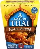 A Taste Of Thai Peanut Noodles Quick Meal 5.25-Ounce Boxes