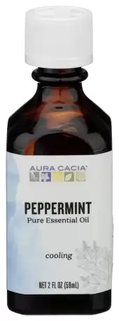 Aura Cacia, 100% Pure Essential Oil Peppermint, (Mentha Piperita) 2 Fl Oz