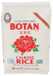 Botan Musenmai White Calrose Rice 20 Lb