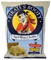 Pirate Brands Pirate'S Booty Aged White Cheddar Cheese Puffs - 10Oz
