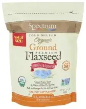 Spectrum Essential S Organic Ground Premium Flaxseed 24 Oz Package