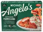 Michael Angelos Chicken Parmigiana Breaded Chicken Breast With Vine-Ripened Tomato Sauce, Spaghettin