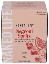 Naked Life Non-Alcoholic Drinks, Negroni Spritz - Low Calorie Alcohol-Free Spirits With Zero Sugar -