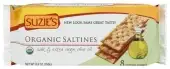 Suzies , Cracker Saltd Oovo Org, 8.8 Oz (Case Of 12)