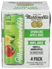 Martinelli S Sparkling Apple Juice 4Pk, 8.4 Fz