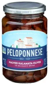 Peloponnese , Halved Kalamata Gourmet Black Olives