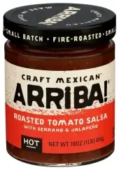 Arriba B34531 Fire Roasted Mexican Red Salsahot -6X16Oz