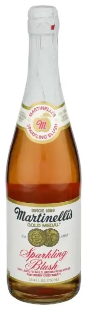 Martinelli S Gold Medal Sparkling Blush 100% Juice 25.4 Fl Oz Shelf-Stable