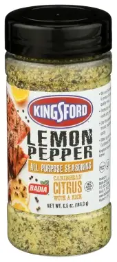 Kingsford , Lemon Pepper All Purpose Seasoning Caribbean Citrus With A Kick, 6.5 Oz  (Case Of 6)