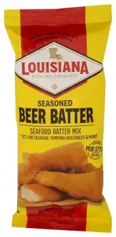 Louisiana Fish Fry , Mix Beer Batter, 8.5 Oz (Case Of 12)