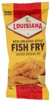 Louisiana Fish Fry Louisiana New Orleans-Style Fish Fry With Lemon - 10Oz