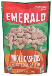 Emerald , Salted Roasted And Salted Whole Cashews, 5 Oz  (Case Of 6)