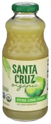 Santa Cruz , Organic 100% Pure Lime Juice, 16 Oz Cvs