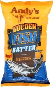Andys 122031 Golden Fish And Shrimp Batter- 10 Oz.