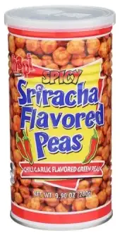 Hapi , Snack Pea Sriracha Spcy, 9.9 Oz (Case Of 12)