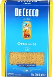 De Cecco 19814 Pasta Orzo - 16 Oz.