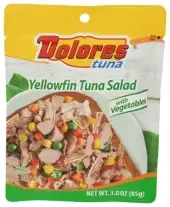 Dolores , Yellowfin Tuna Salad With Vegetable, 3 Ounce