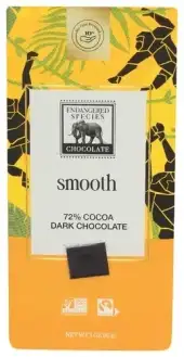 Endangered Species , Choc Bar Chimpnz Drk Choc, Case Of 12 X 3 Oz