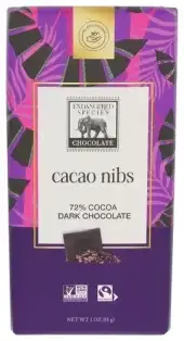 Endangered Species , Choc Bar Bat Drk Intns 75% W N, 3 Oz (Case Of 12)