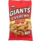 Giant S Salted Cashews 4 Ounce Bag