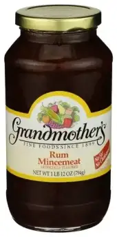 Grandmothers Mincemeat Rum Flvrd 28 Oz
