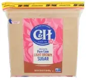 C & H Premium Pure Cane Light Brown Sugar - 2Lbs