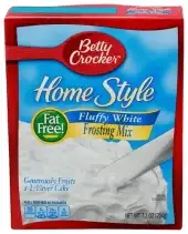 Betty Crocker Homestyle Fluffy White Frosting Mix 7.2 Oz