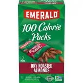 Emerald Eb Emerald Dry Roasted Almonds, 100 Calorie Pack