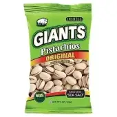 Giant S Original Salted Pistachios - 5 Oz. Bags [12 Bags]