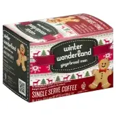 White Coffee , Coffee Sngl Gngrbrd Man, 10 Count(Case Of 4)