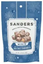Sanders , Milk Chocolate Holiday Bites, 3.75 Oz  (Case Of 12)