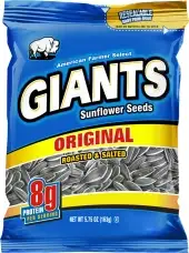 Giant S Original Roasted And Salted Sunflower Seeds - 3 Servings