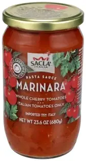 Sacla Khlv00316076 Whole Cherry Tomatoes Marinara Pasta Sauce, 24 Oz