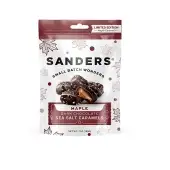 Sanders Small Batch Wonders Dark Chocolate Maple Sea Salt Caramels, 7 Oz. (30704) Quill