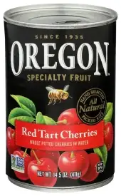 Oregon, Cherries Red Tart For Pie, 14.5 Oz(Case Of 8)