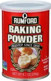 Rumford, Baking Powder, 8.1 Oz(Case Of 12)